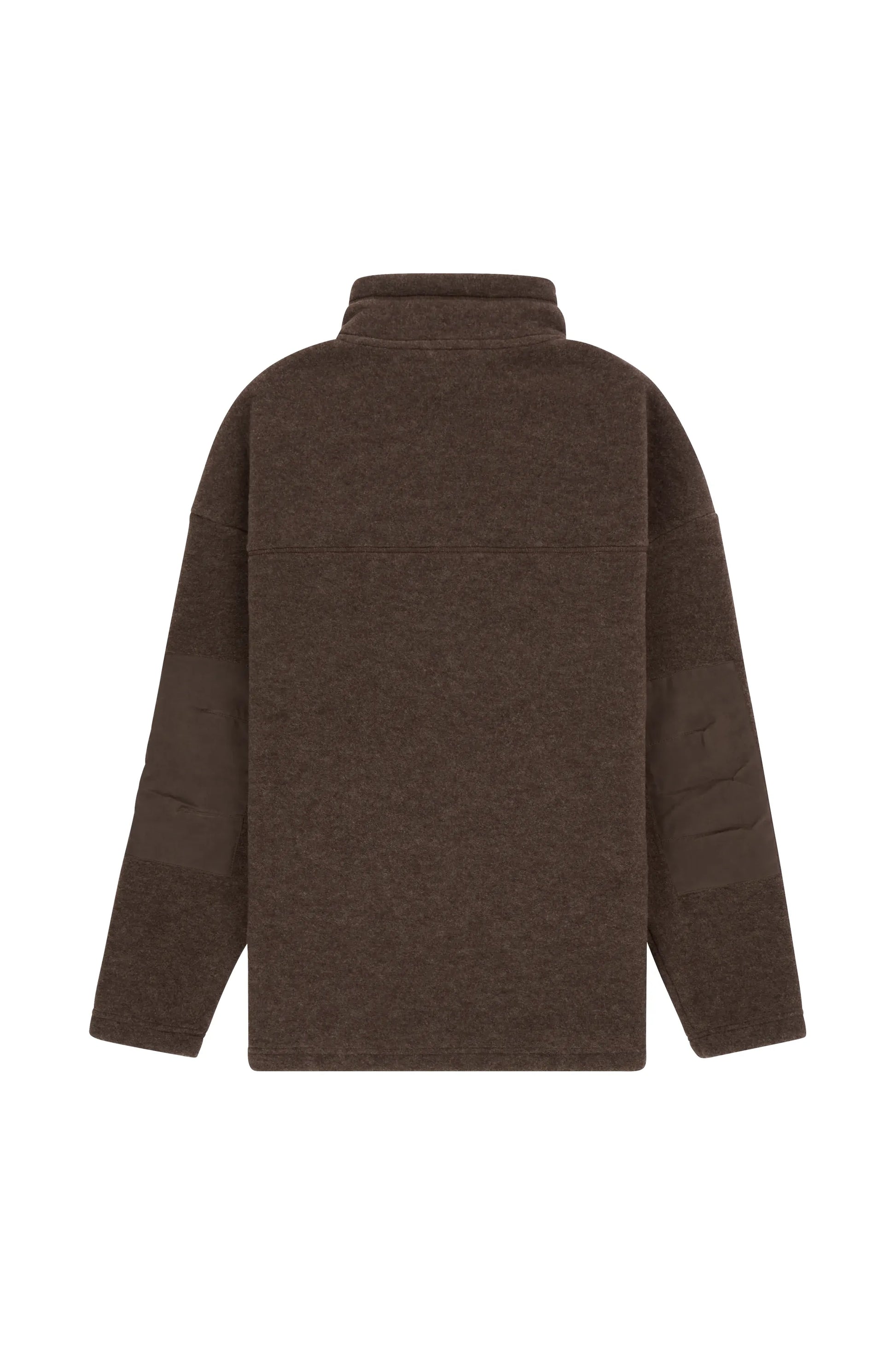 Men's V-Bond Waxed Fleece - Cowboy/Brown - DUNE + SALT