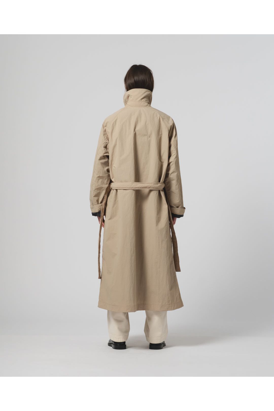 G.O.D Military Nylon Fuji Trench - Oyster