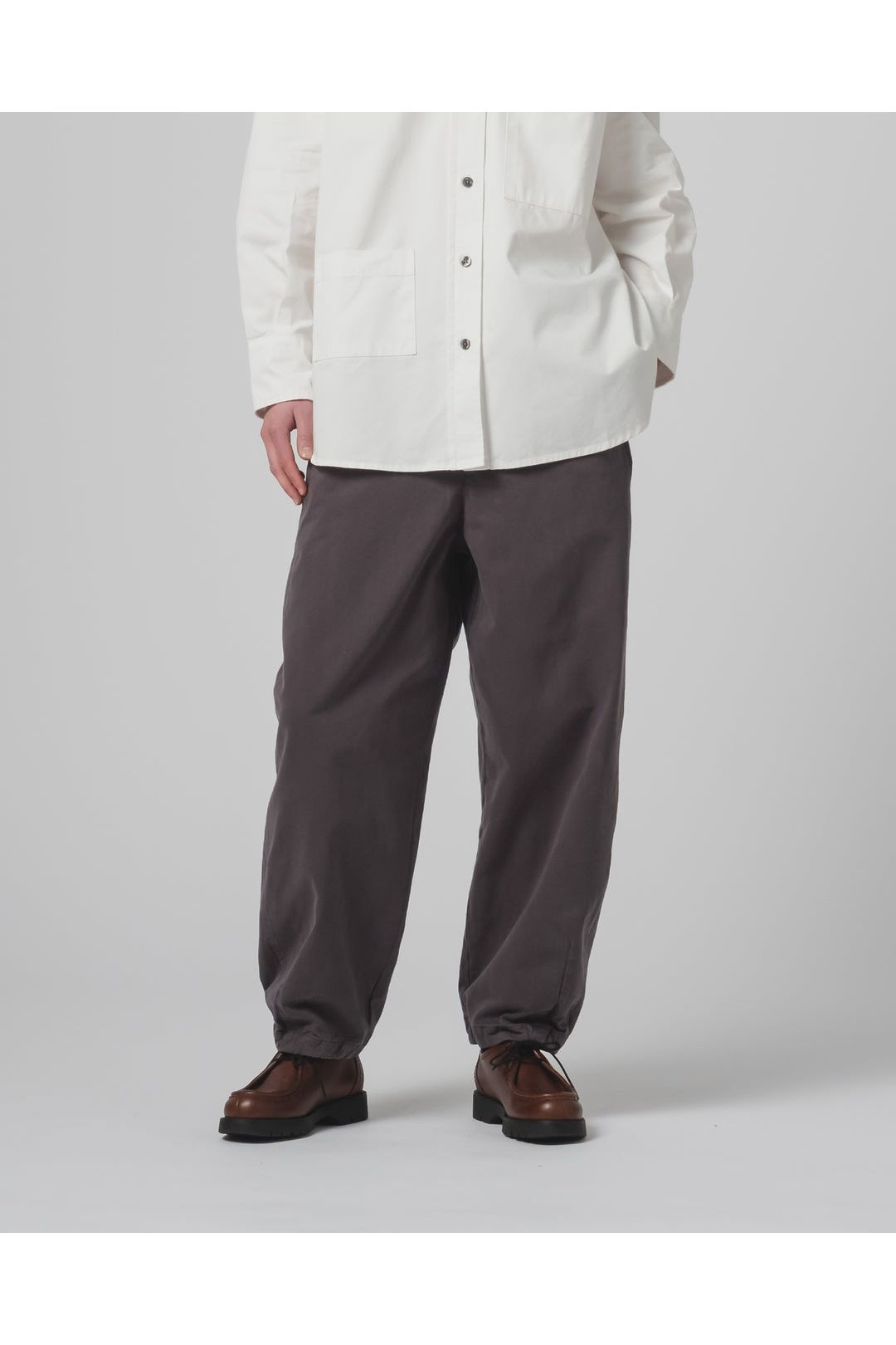 G.O.D Pasha Satin Gabardine Pant - Asphalt