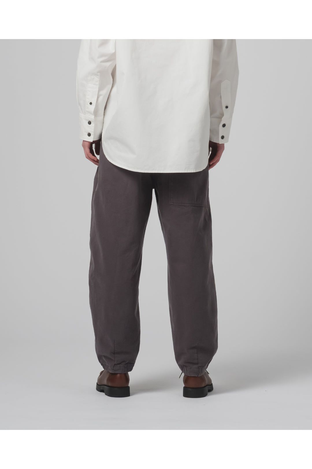 G.O.D Pasha Satin Gabardine Pant - Asphalt