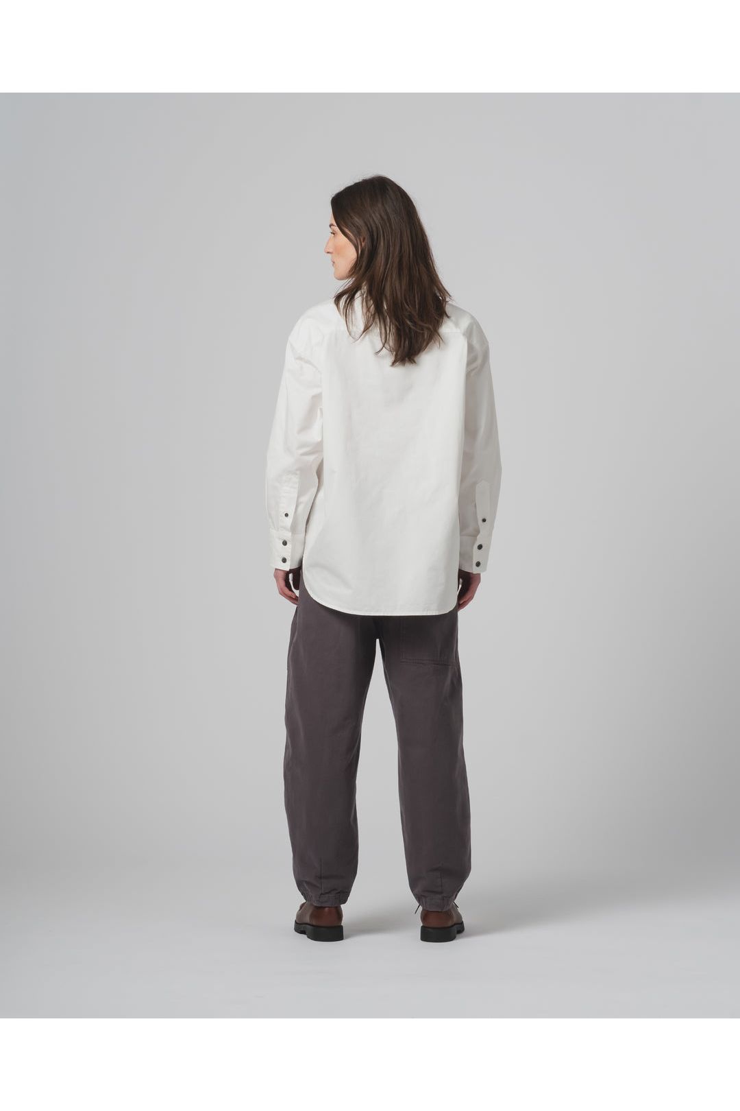 G.O.D Pasha Satin Gabardine Pant - Asphalt