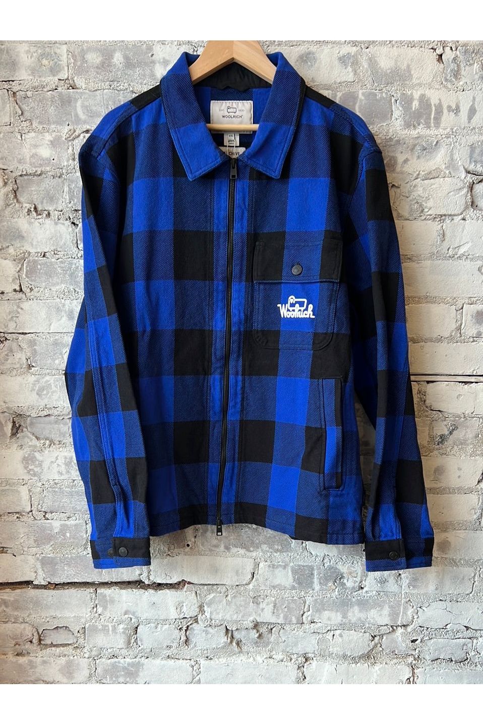 Timber Flannel Check Overshirt - Royal Buffalo - DUNE + SALT