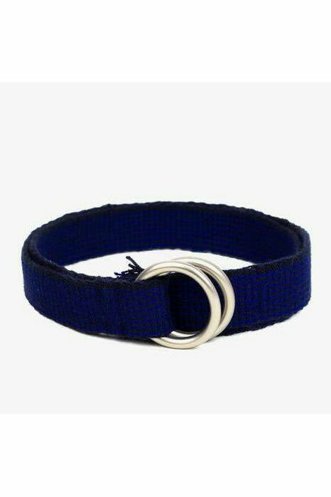 Guanabana Handmade Buckle Belt - Assorted Colors Midnight Blue