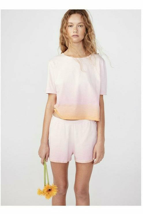 KULE The Ombre Short - Pink/Gold White Smoke