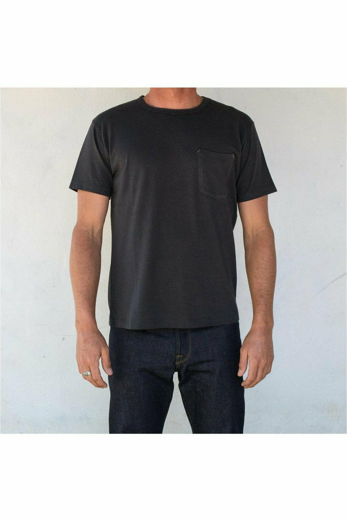 Freenote Cloth 9 Ounce Pocket T-Shirt - Midnight Dark Slate Gray