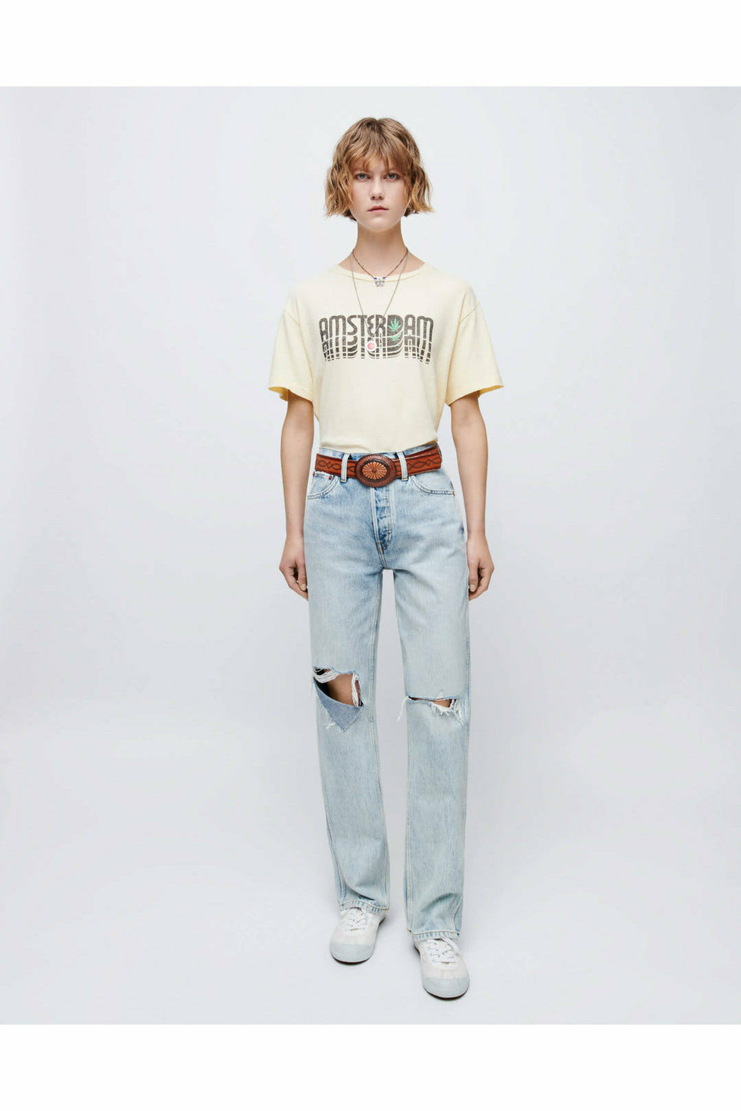 90s High Rise Loose Jean - Vintage Playa Destroyed– DUNE + SALT