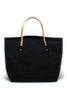 General Knot Waxed Canvas All Day Tote - Black Black
