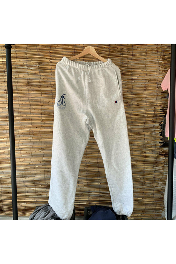 The Girt SG Champion Sweatpants - Silver Gray Gray