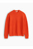 Alex Mill Jordan Washed Cashmere Sweater - Orange Orange Red