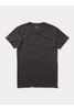 RRL Cotton Jersey Crewneck T-Shirt - Black Dark Slate Gray