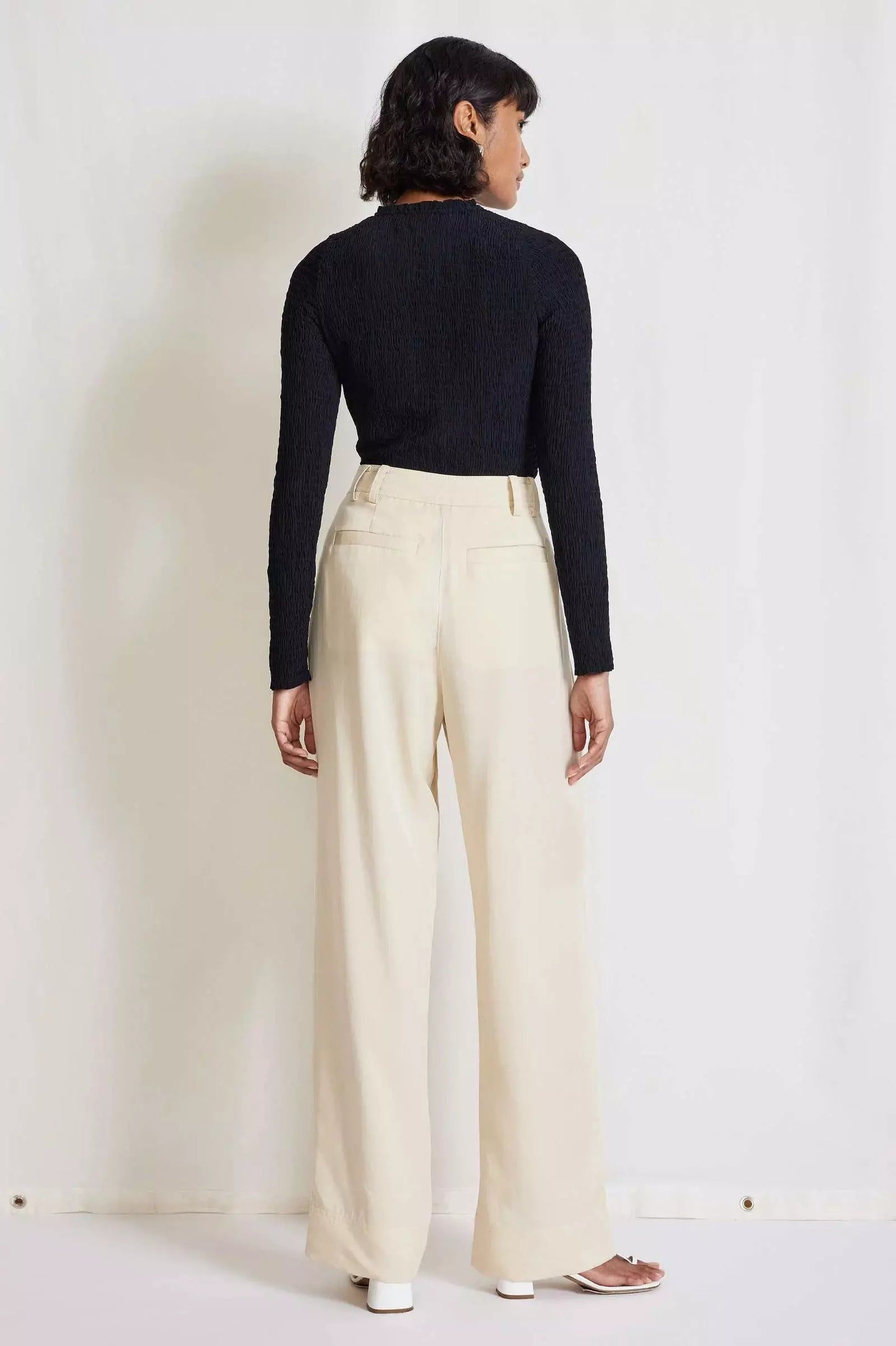 Manon Trouser - Wood Ash - DUNE + SALT