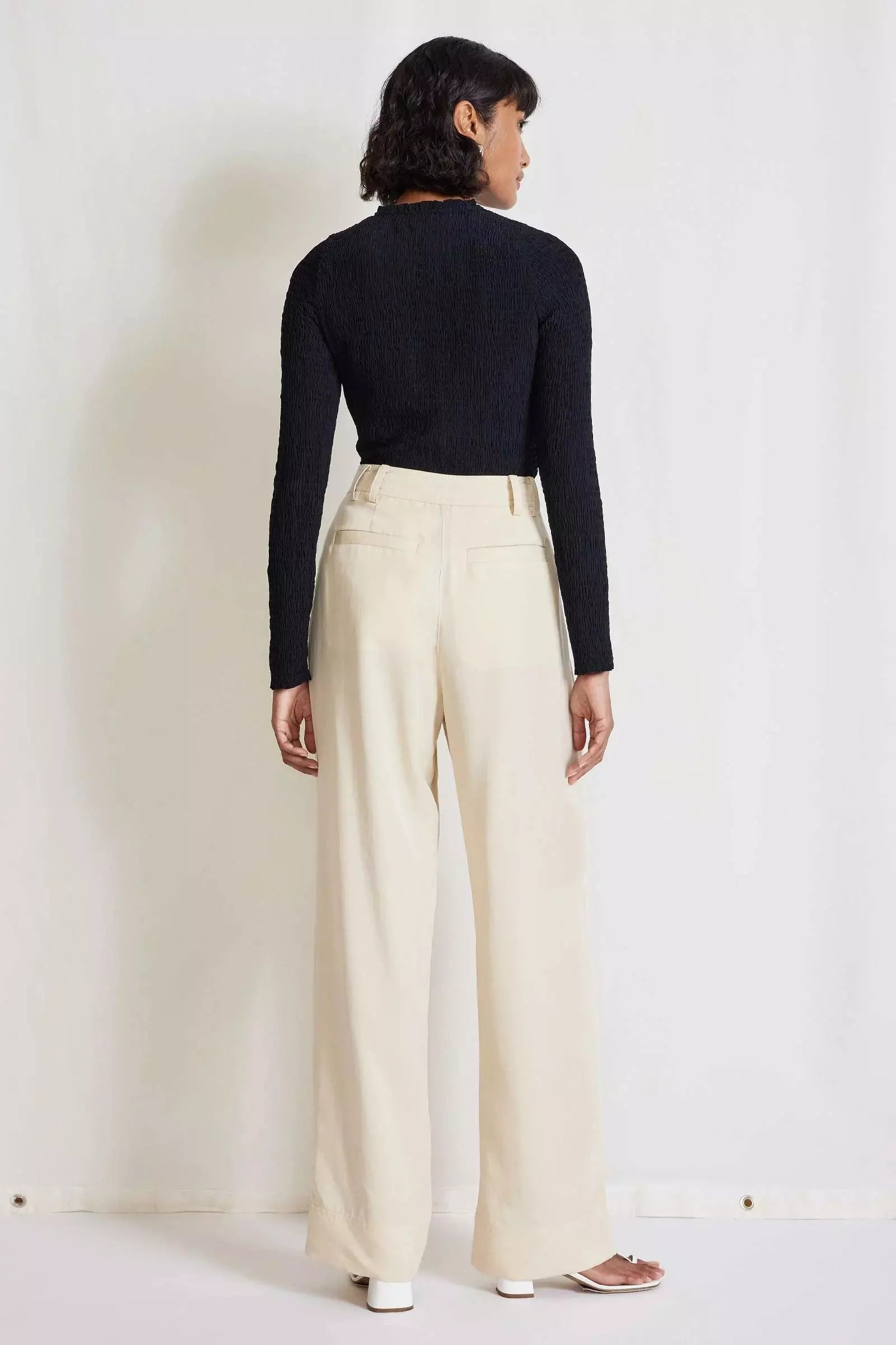 Manon Trouser - Wood Ash - DUNE + SALT