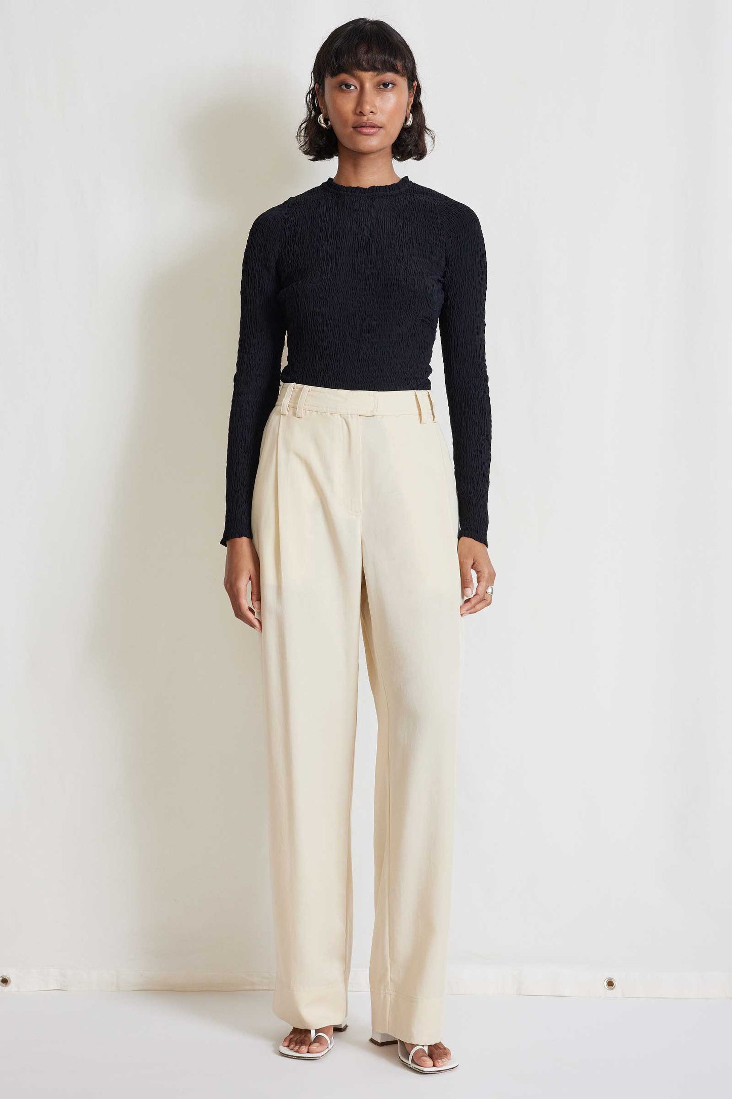 Manon Trouser - Wood Ash - DUNE + SALT