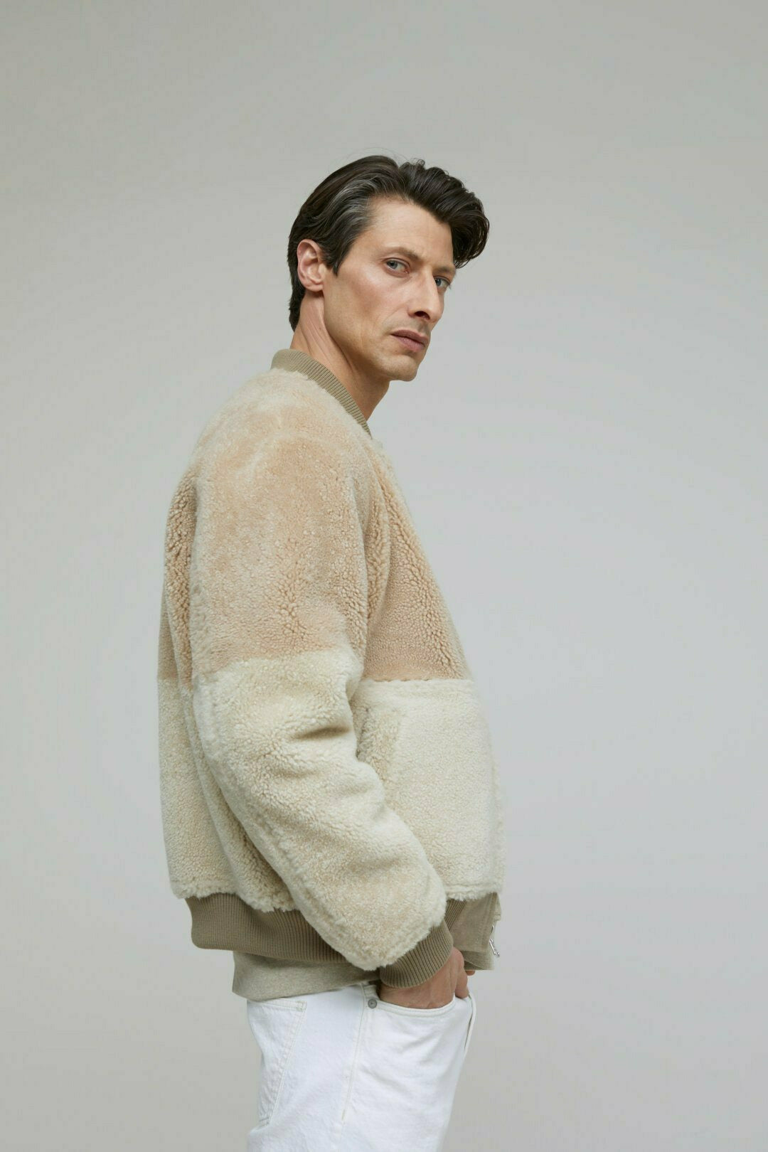 Closed Archive Bomber - Foreshore Gray