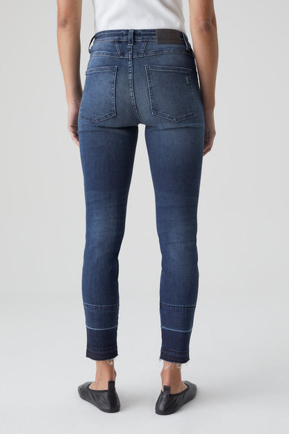 Skinny Pusher Super Stretch Denim - Dark Blue - DUNE + SALT