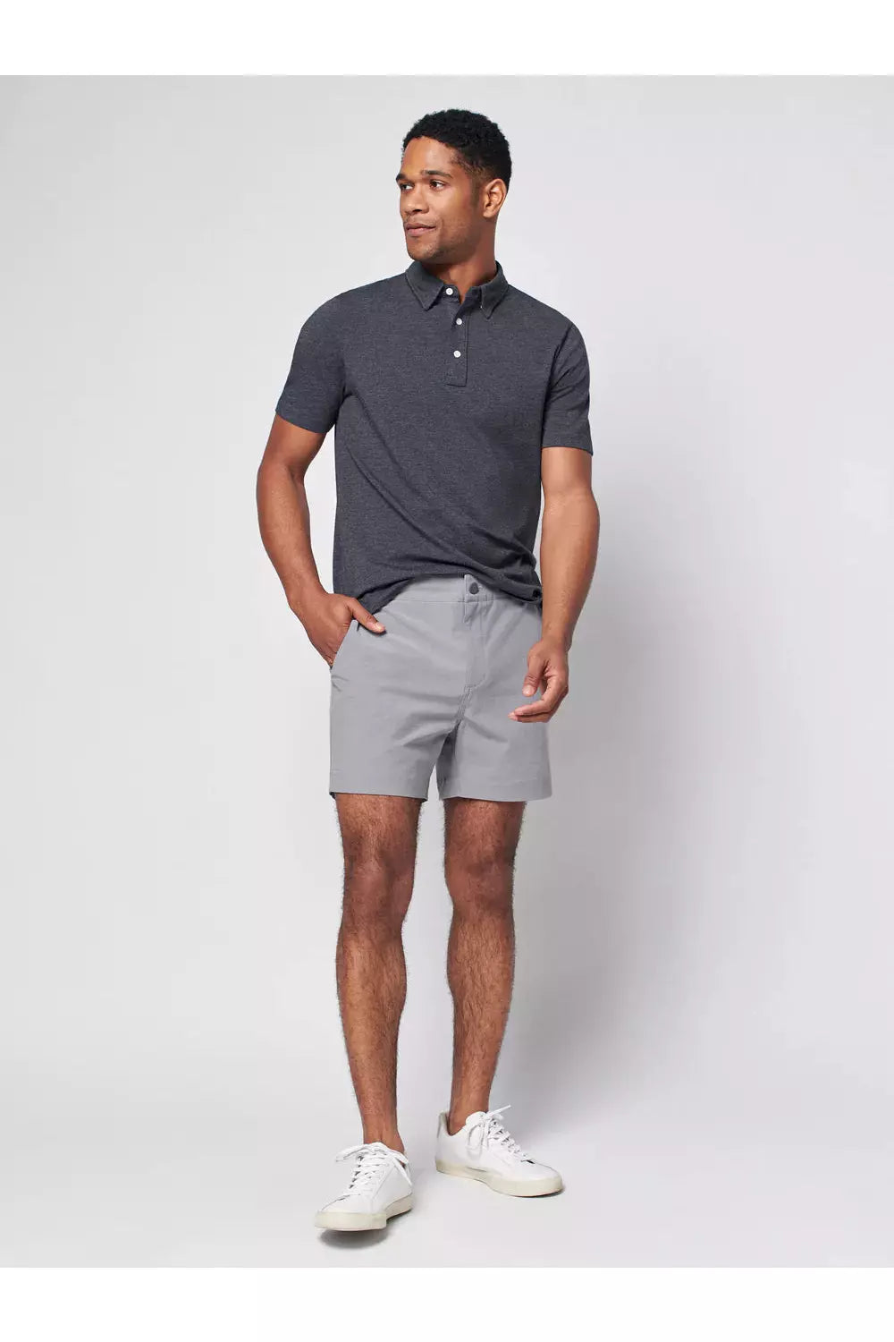 All Day™ Shorts (5" Inseam) - Ice Grey - DUNE + SALT