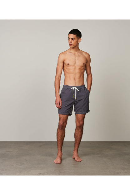 Classic Woven Swim Short - Charcoal - DUNE + SALT
