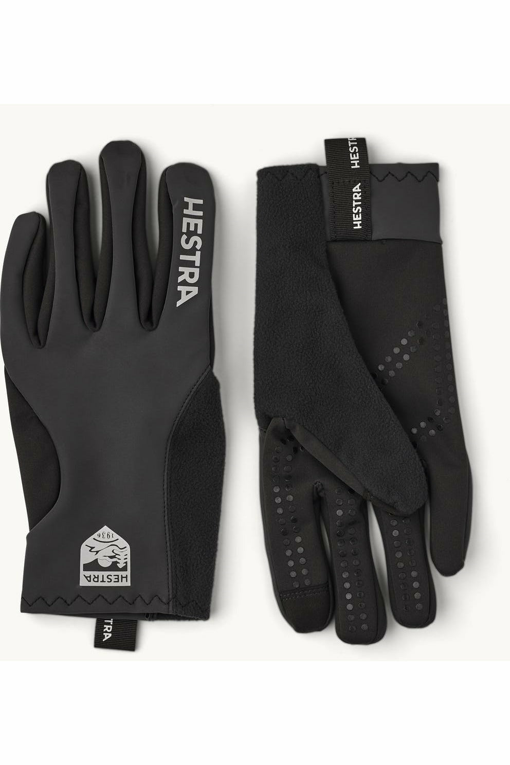 Runner's All Weather 5 Finger Glove - Black - DUNE + SALT