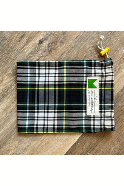 Jeffery Hybrid Trunk - Green/Blue Plaid - DUNE + SALT