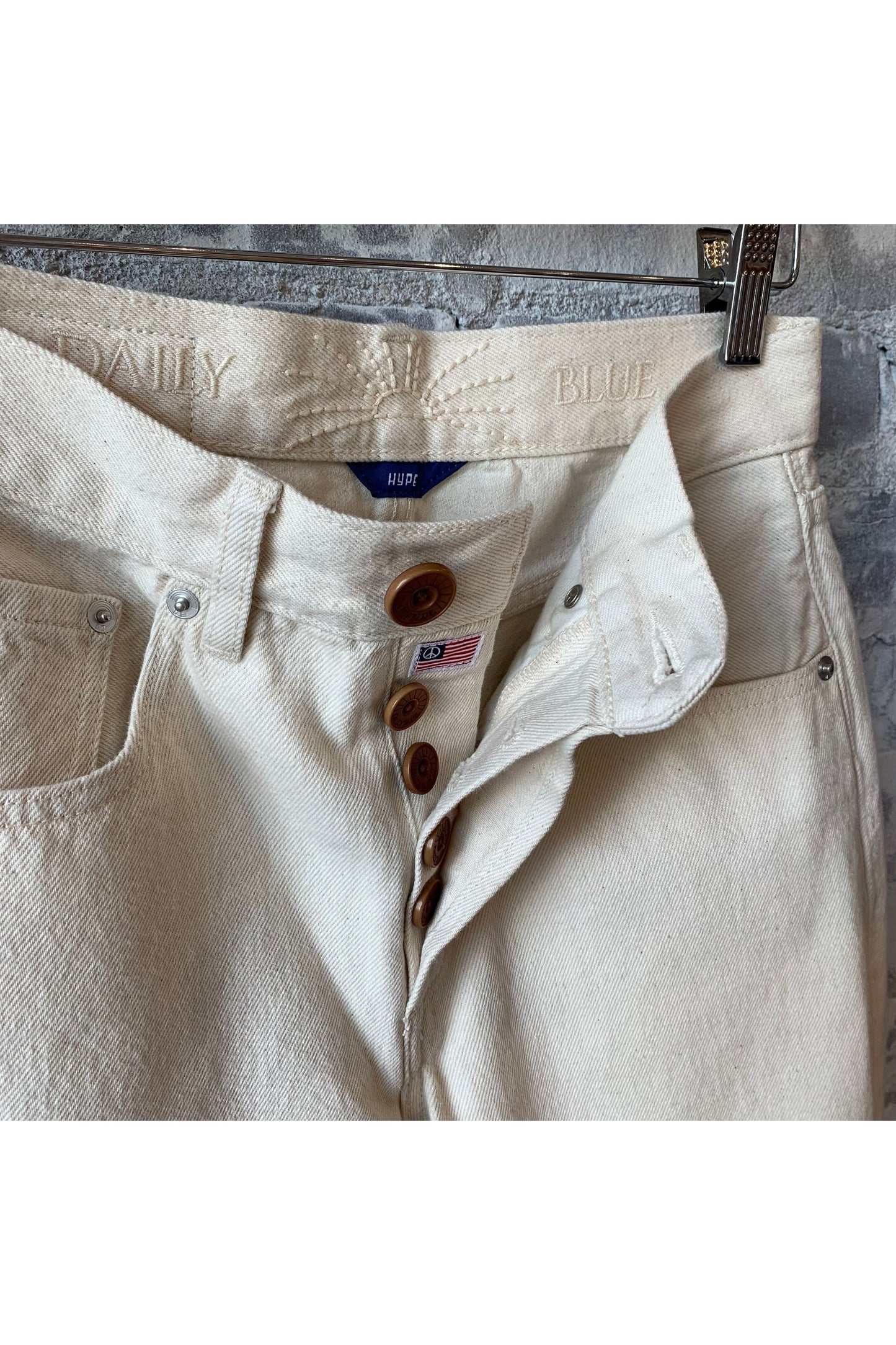 Hype Jean - Bone - DUNE + SALT