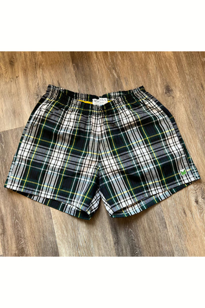 Jeffery Hybrid Trunk - Green/Blue Plaid - DUNE + SALT