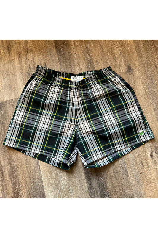 Jeffery Hybrid Trunk - Green/Blue Plaid - DUNE + SALT