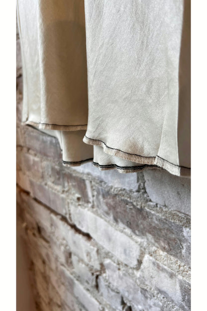 Paperbag Skirt with Marrow - Muslin - DUNE + SALT