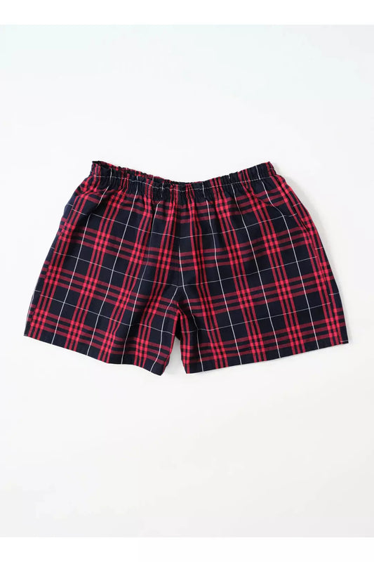 Jeffery Hybrid Trunk - Red/Blue Plaid - DUNE + SALT
