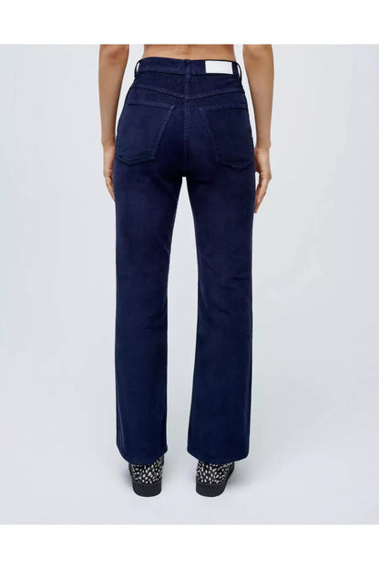 70s Corduroy Pocket Loose Flare - Navy - DUNE + SALT