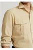 Polo RL Classic Fit Washed Workshirt - Classic Tan Tan
