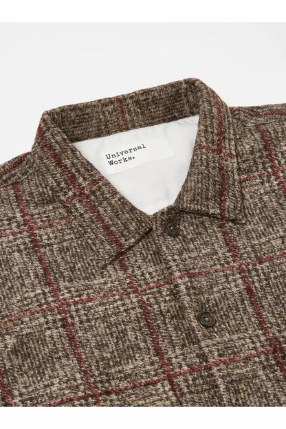 L/S Fleece Utility Shirt - Brown Bari - DUNE + SALT