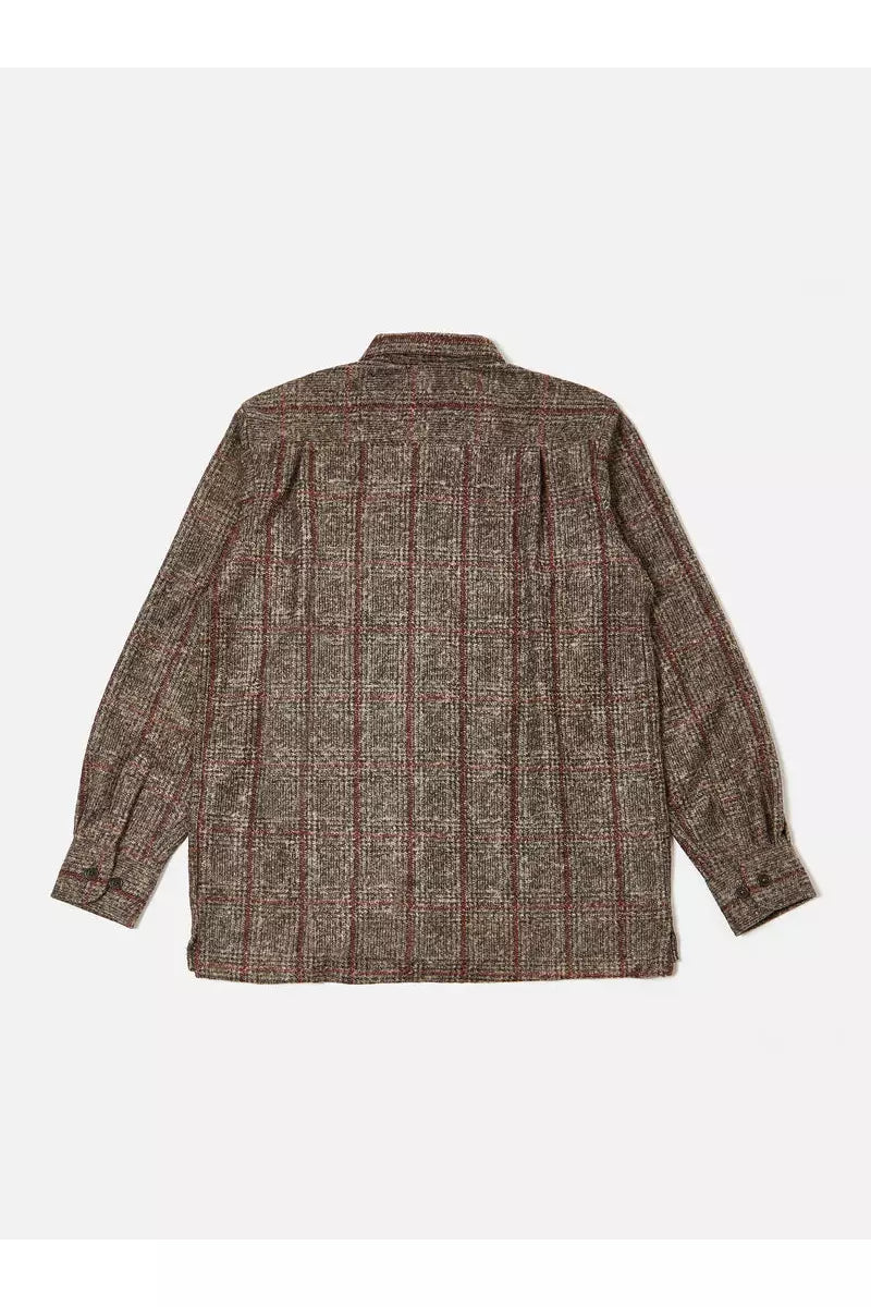 L/S Fleece Utility Shirt - Brown Bari - DUNE + SALT