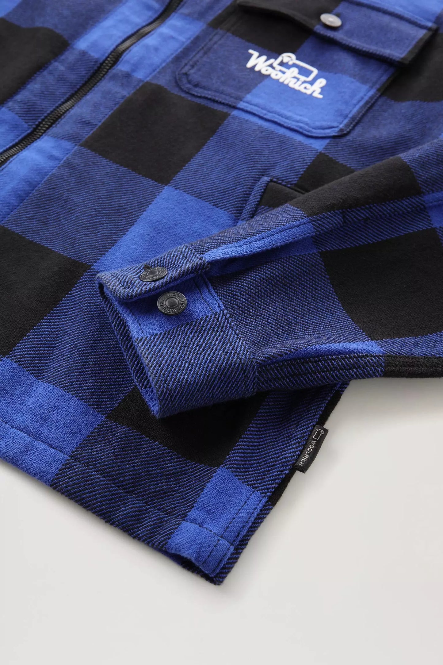 Timber Flannel Check Overshirt - Royal Buffalo - DUNE + SALT